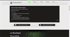 Desktop Screenshot of initiatech.fr