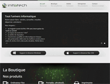 Tablet Screenshot of initiatech.fr